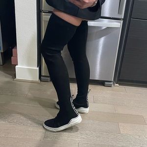 givenchy over the knee sneakers